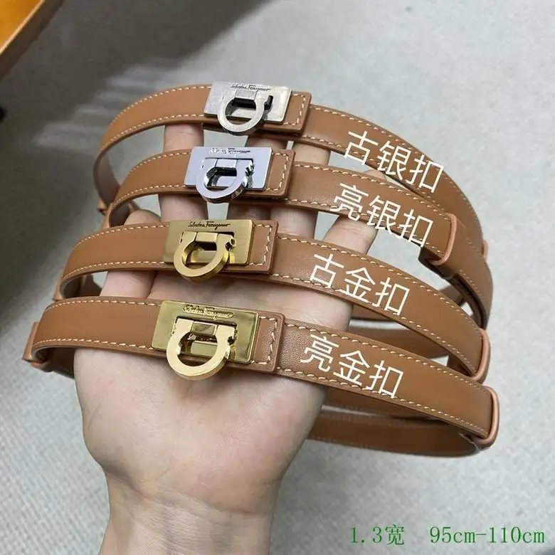 Ferragamo Belt 13mmx95-110cm 7D04